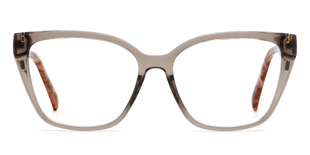 Fauve Dasia Lunettes - Rectangle Clip-On Sunglasses