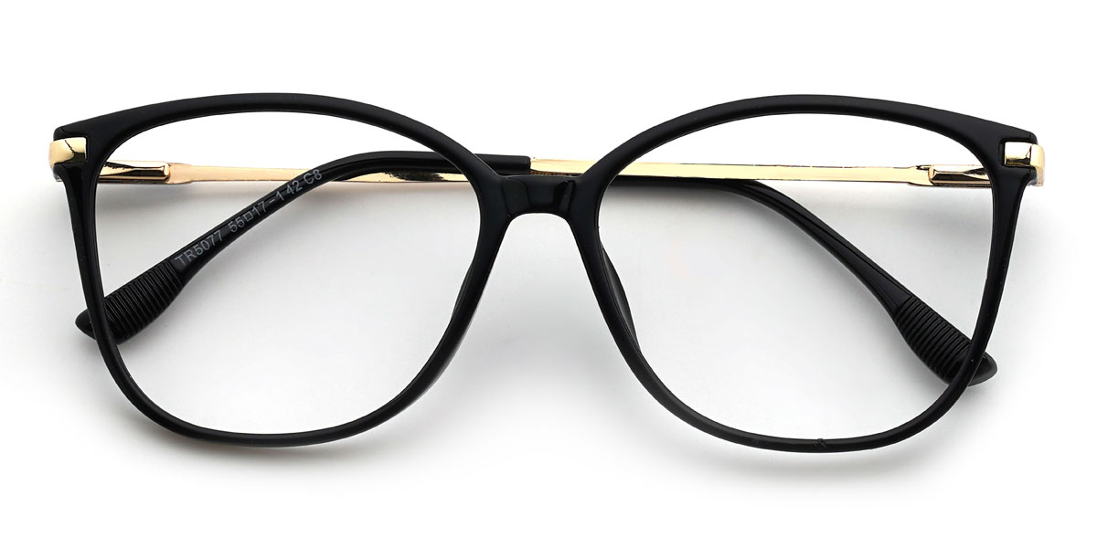 Noir Sina Lunettes - Square Glasses