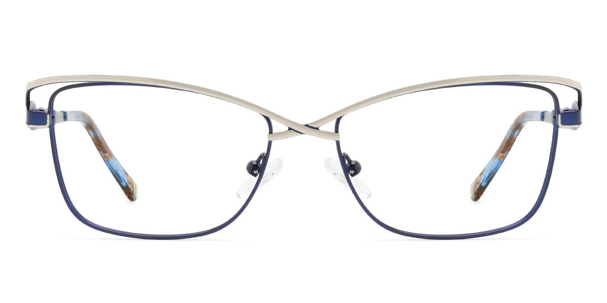 Azul prateado Jaymes - Rectangle Glasses