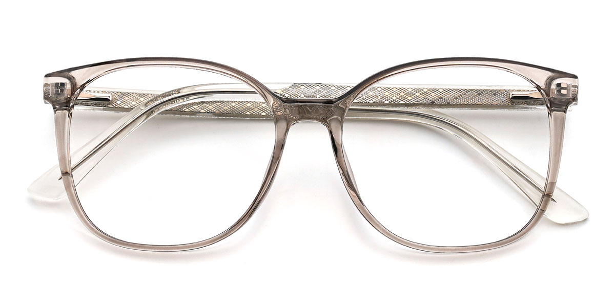Clair Gris Nayef Lunettes - Square Glasses