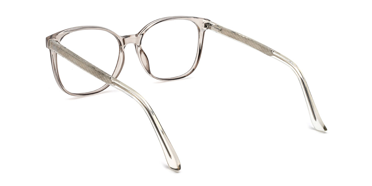 Clair Gris Nayef Lunettes - Square Glasses