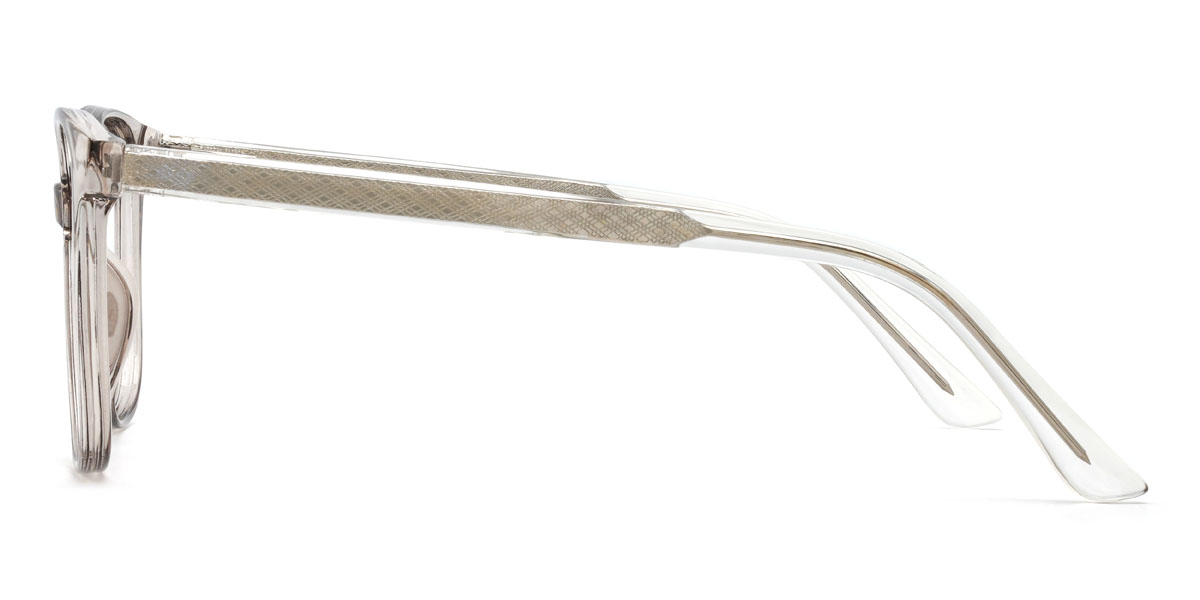 Clair Gris Nayef Lunettes - Square Glasses