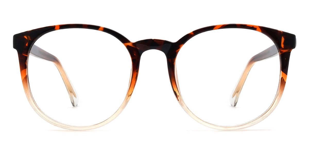 Écaille Tawny Dimitra Lunettes - Round Glasses