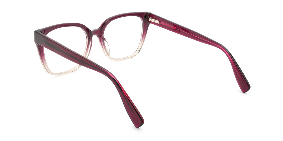 Degradado Púrpura Noland Gafas - Rectangle Glasses