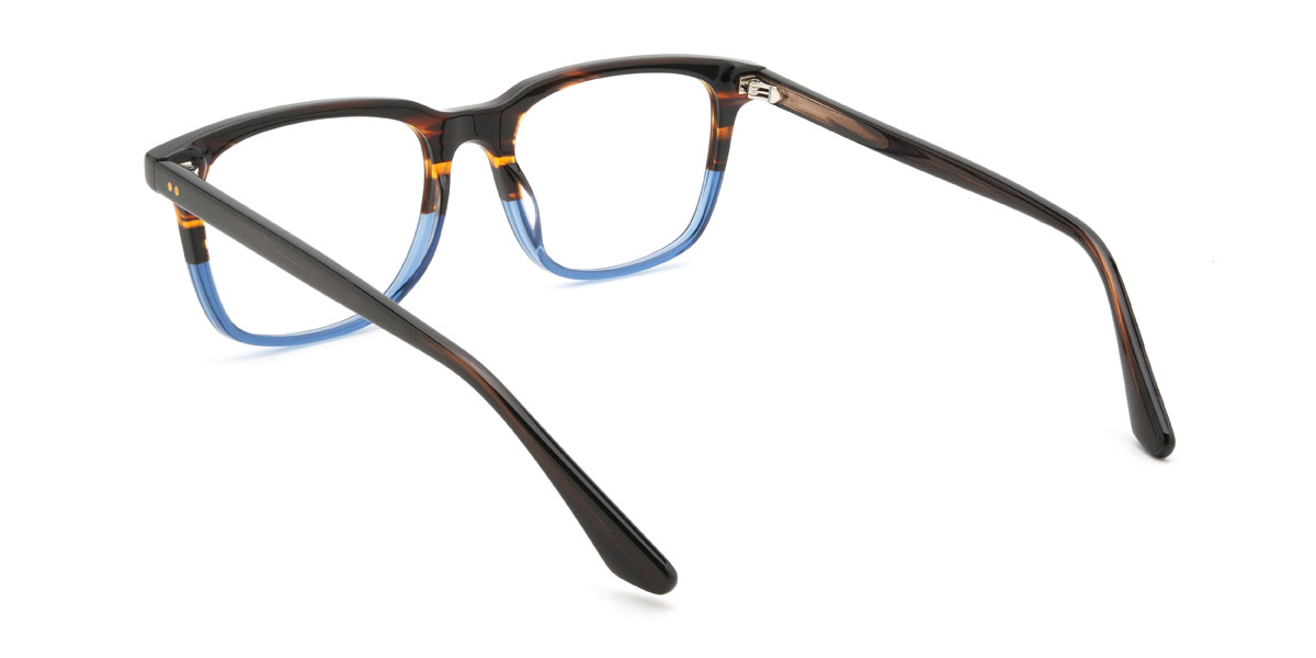 Azul carey Giorgos Gafas - Rectangle Glasses