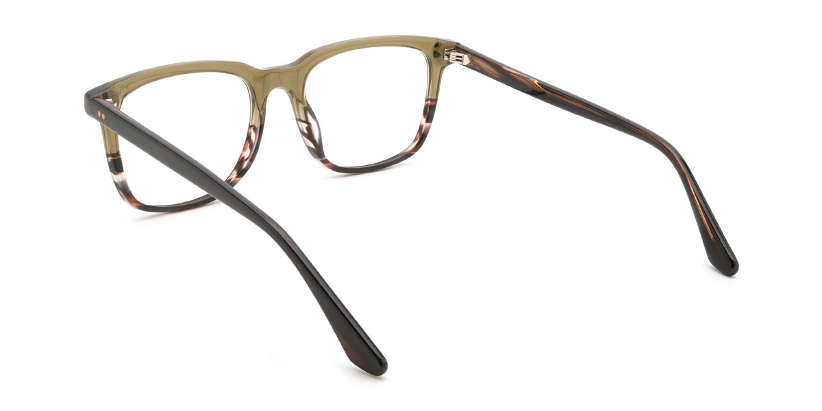 Carey verde Giorgos Gafas - Rectangle Glasses