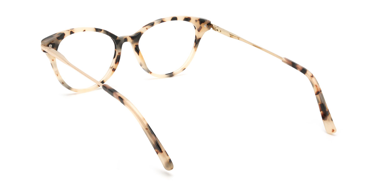 Elefántcsont teknősbéka Chava Szemüveg - Cat Eye Glasses