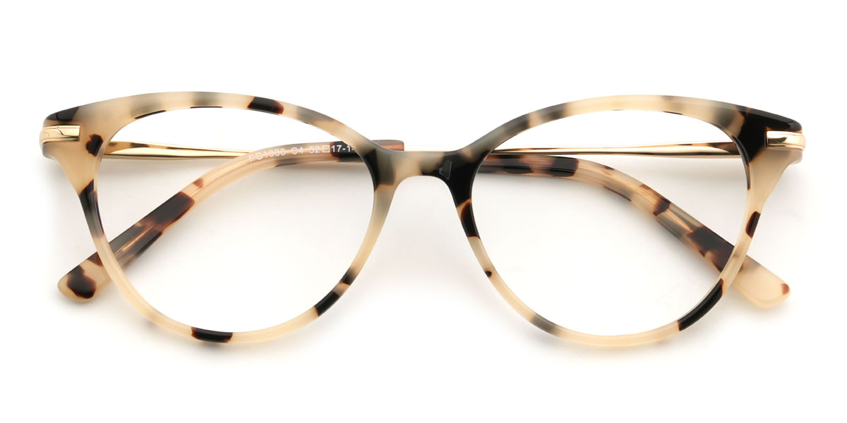 Elefántcsont teknősbéka Chava Szemüveg - Cat Eye Glasses