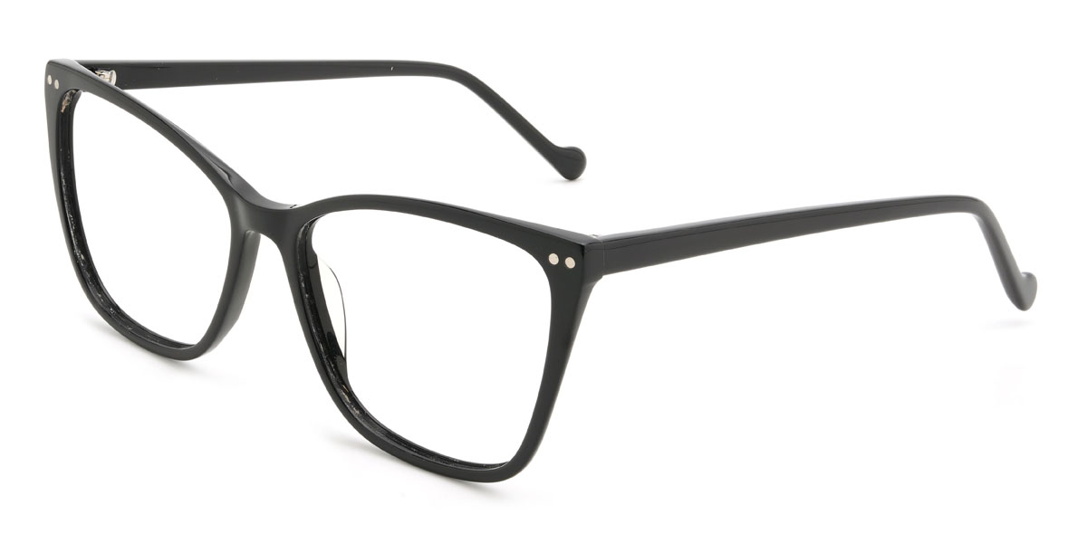 Fekete Frieda Szemüveg - Cat Eye Glasses