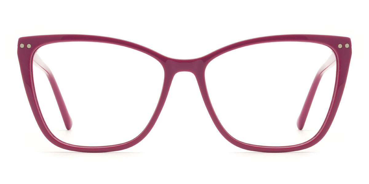 Púrpura Frieda Gafas - Cat Eye Glasses