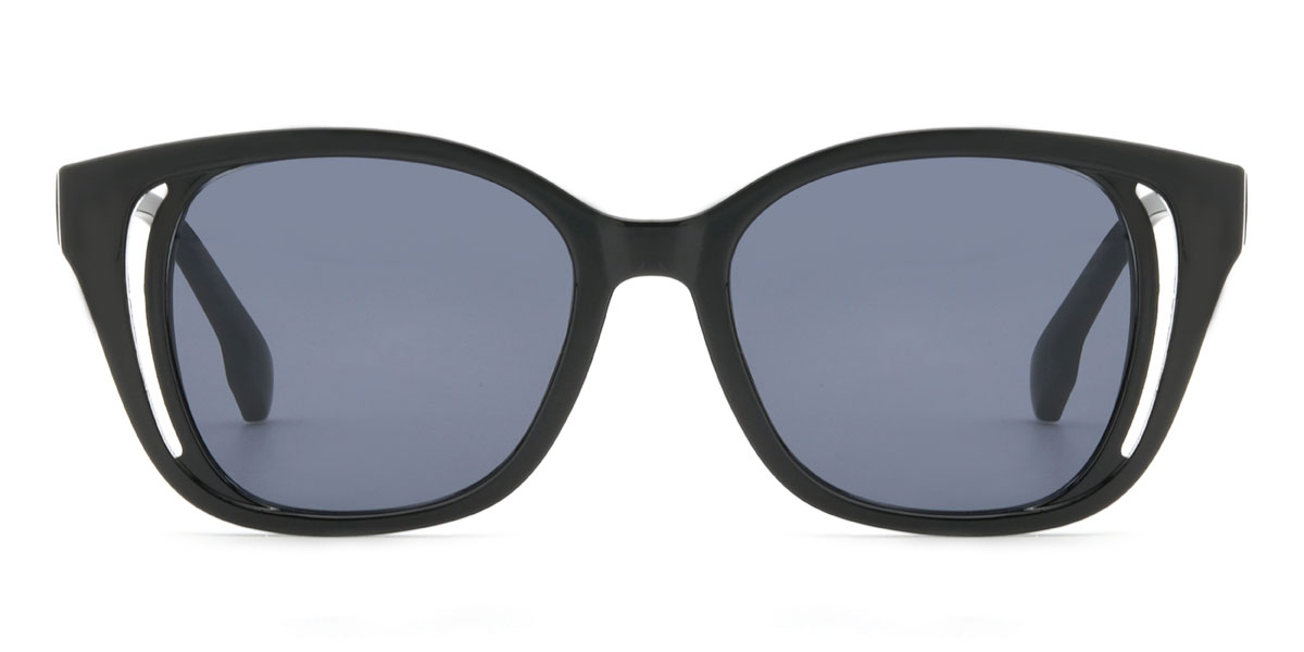 Fekete szürke Halsey Szemüveg - Cat Eye Sunglasses