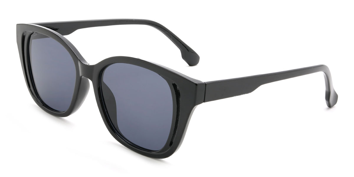 Fekete szürke Halsey Szemüveg - Cat Eye Sunglasses