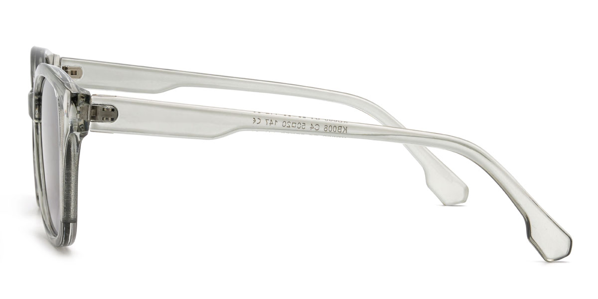 Gris Morado gradual Halsey Gafas - Cat Eye Sunglasses