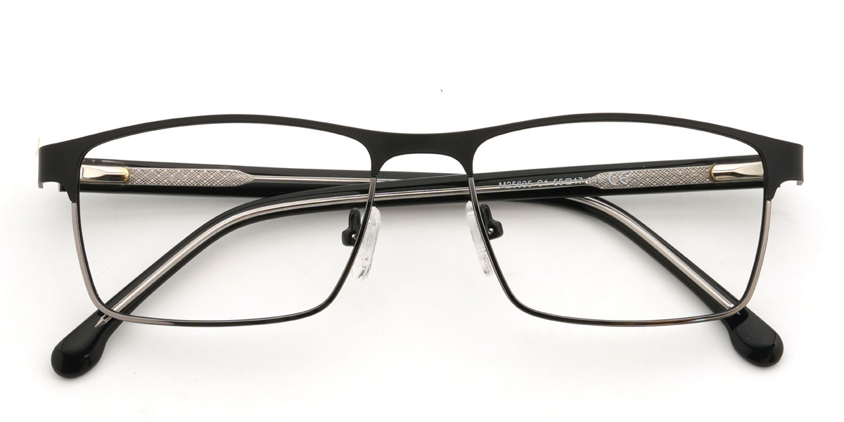 Negro Braulio Gafas - Rectangle Glasses