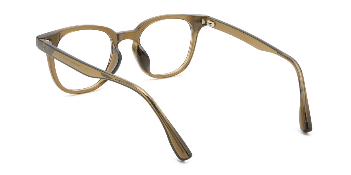 Olíva zöld Antonis Szemüveg - Oval Glasses