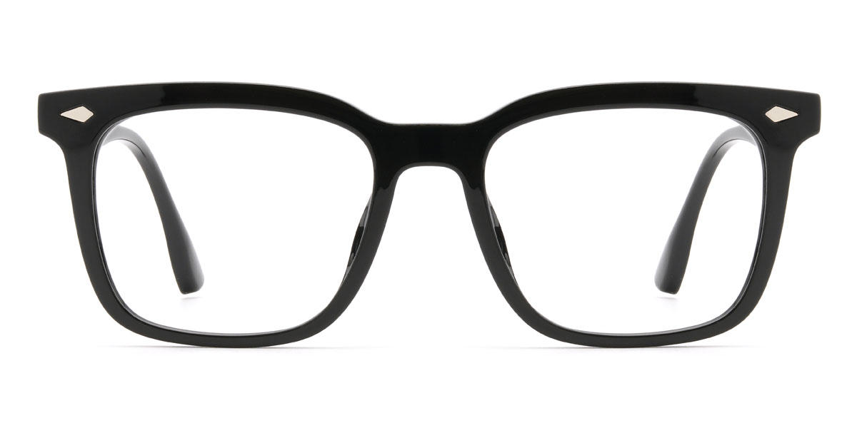 Black Yonatan - Rectangle Glasses