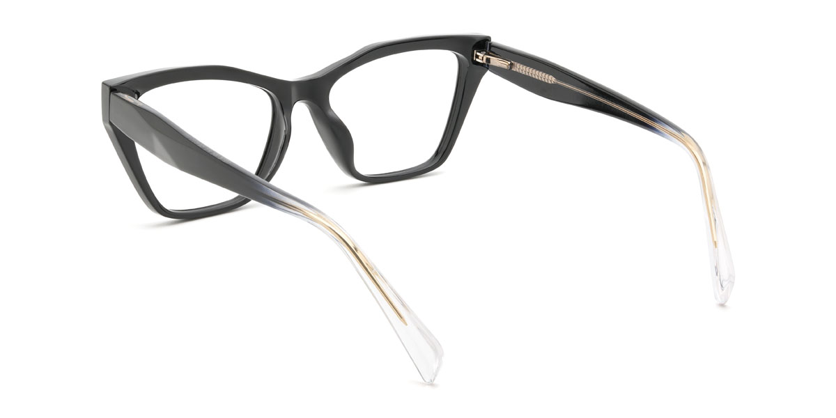 Negro Joleen Gafas - Cat Eye Glasses