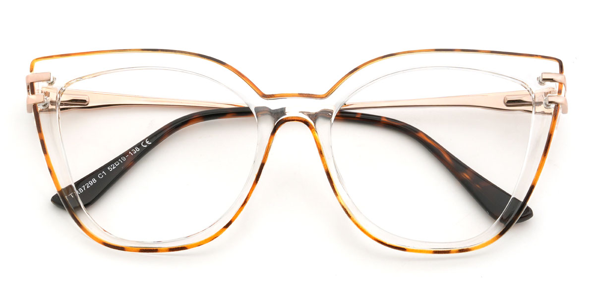 Átlátszó teknősbéka Magaly Szemüveg - Square Glasses