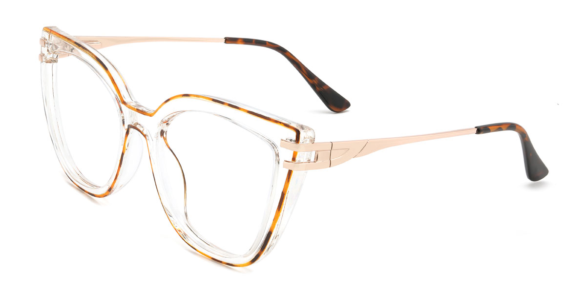 Átlátszó teknősbéka Magaly Szemüveg - Square Glasses