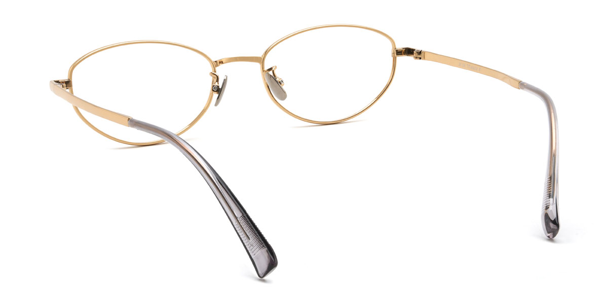 Gold Chindley Brille - Oval Glasses