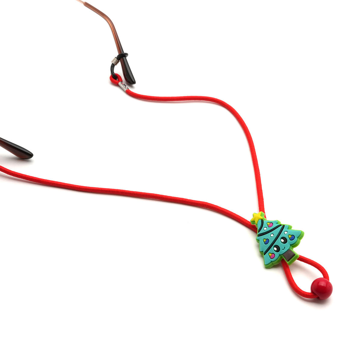 Rouge Chaîne de lunettes