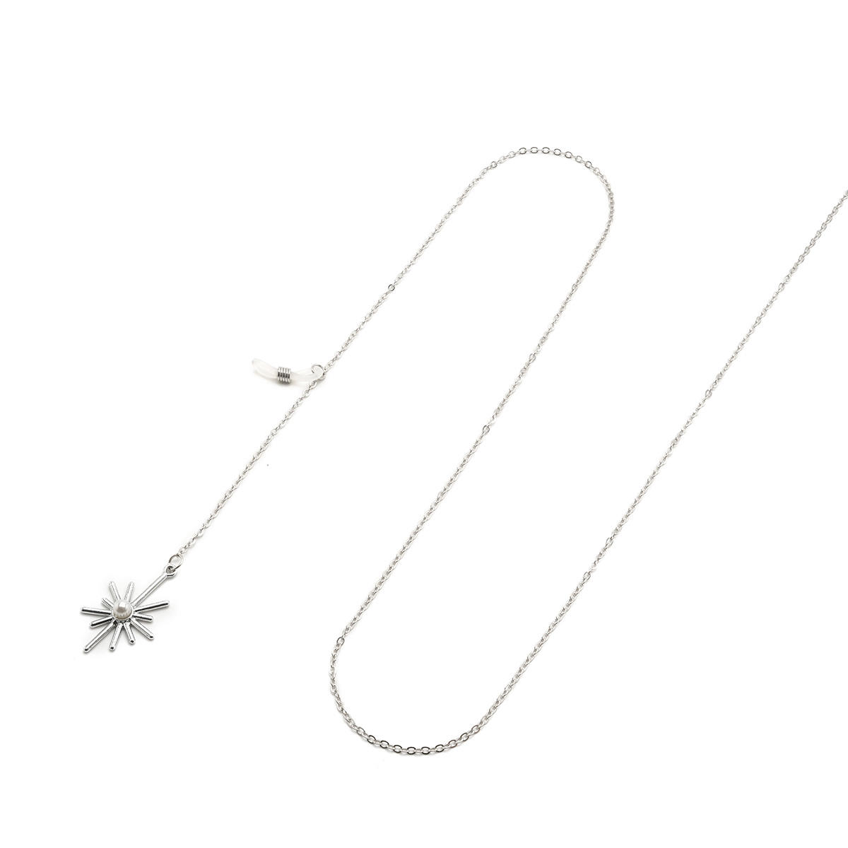 Argent Chaîne de lunettes