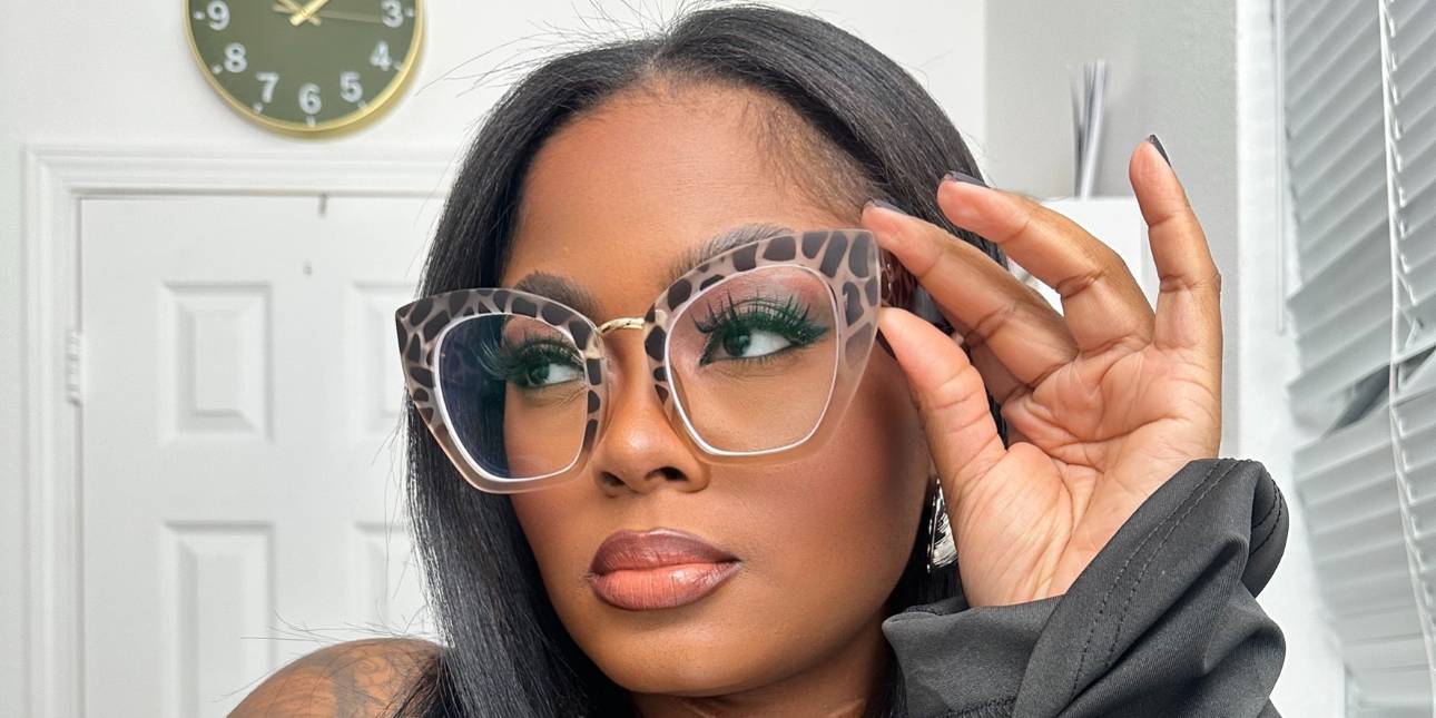 Meztelen barna foltok Matty Szemüveg - Cat Eye Glasses