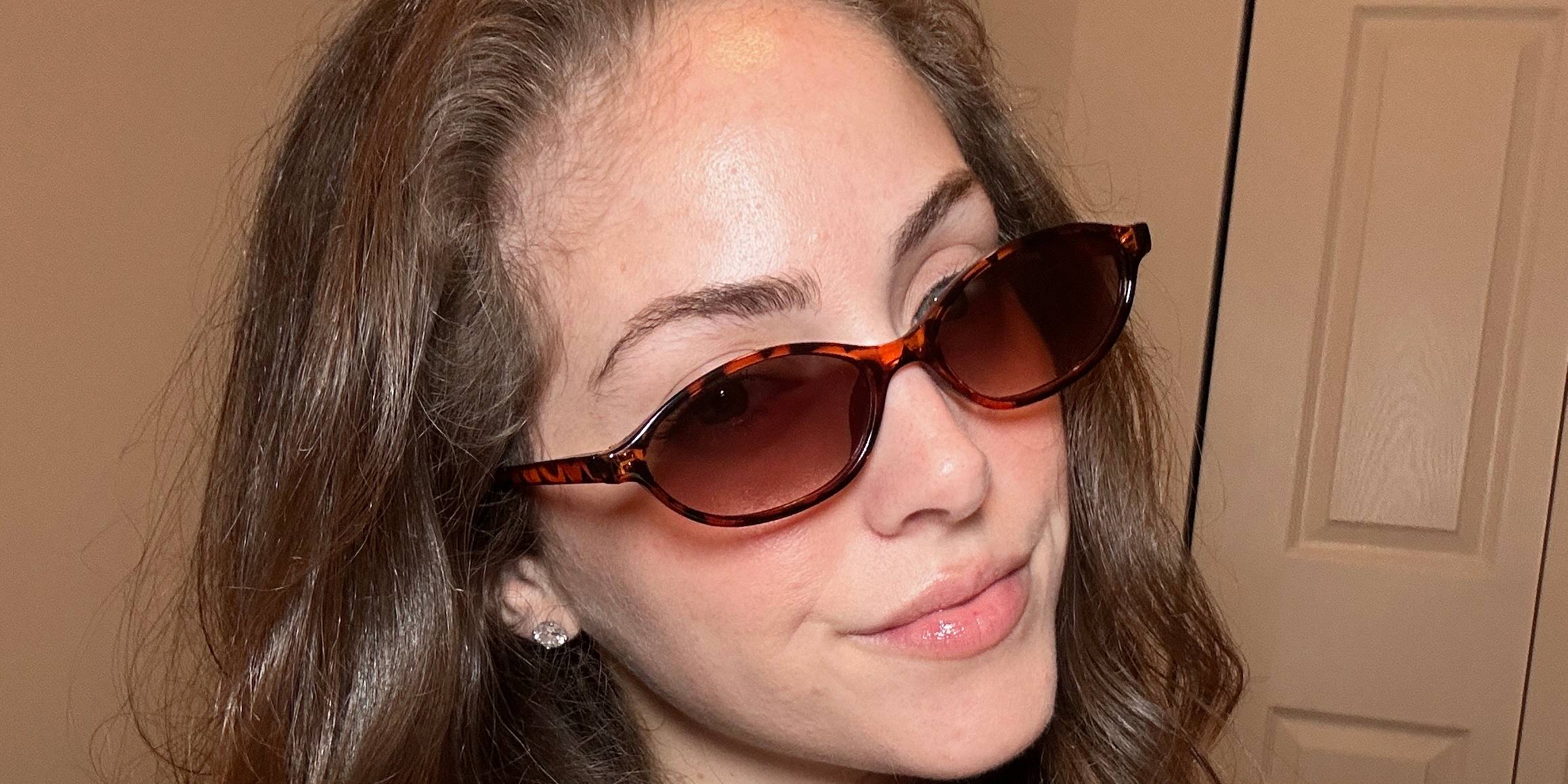 Schildpatt Braun Bernard Brille - Oval Sunglasses