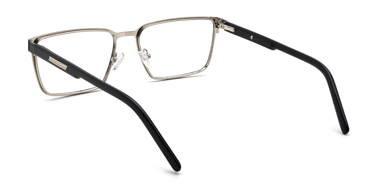 Noir Nataniel Lunettes - Rectangle Glasses
