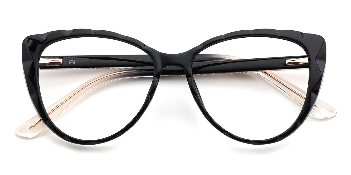 Black Griffen Glasses - Cat Eye Glasses