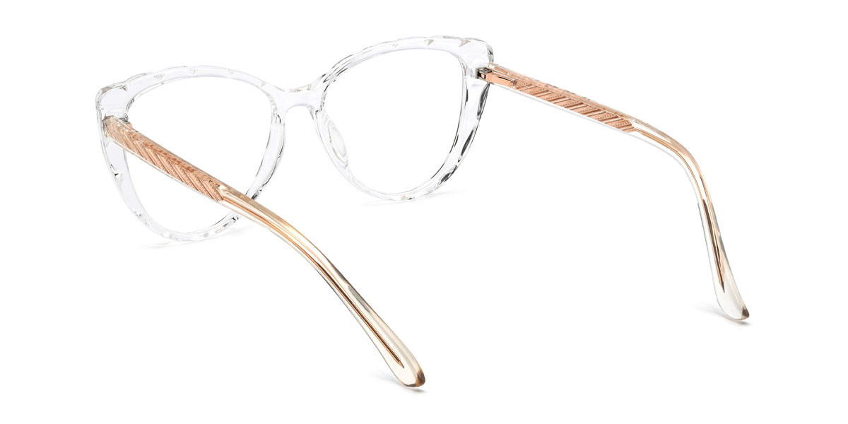 Clear Griffen Glasses - Cat Eye Glasses