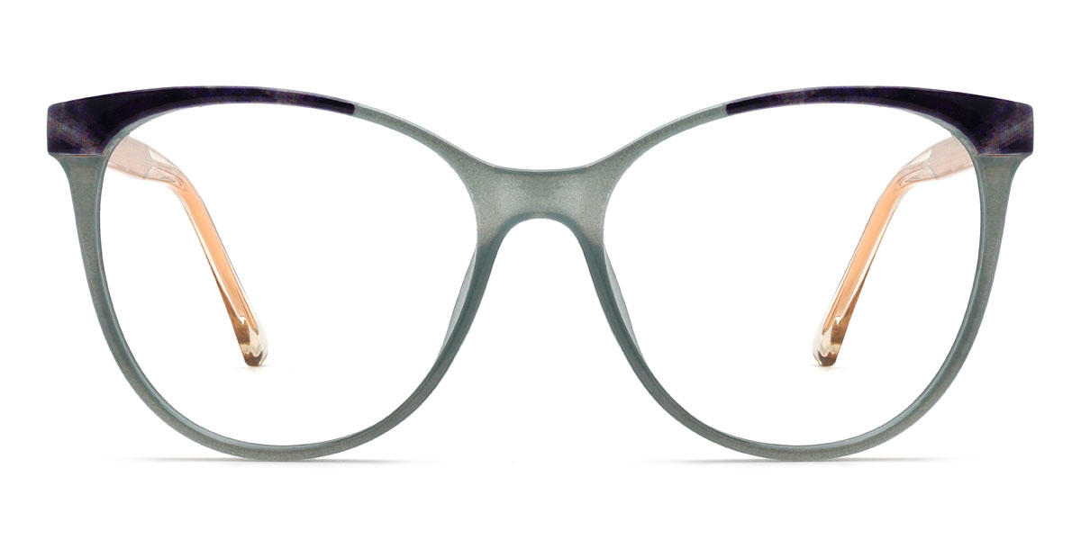 Grey Christan Glasses - Oval Glasses