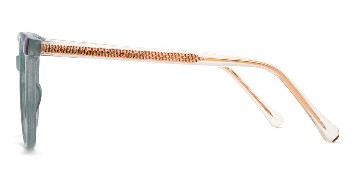 Grey Christan Glasses - Oval Glasses