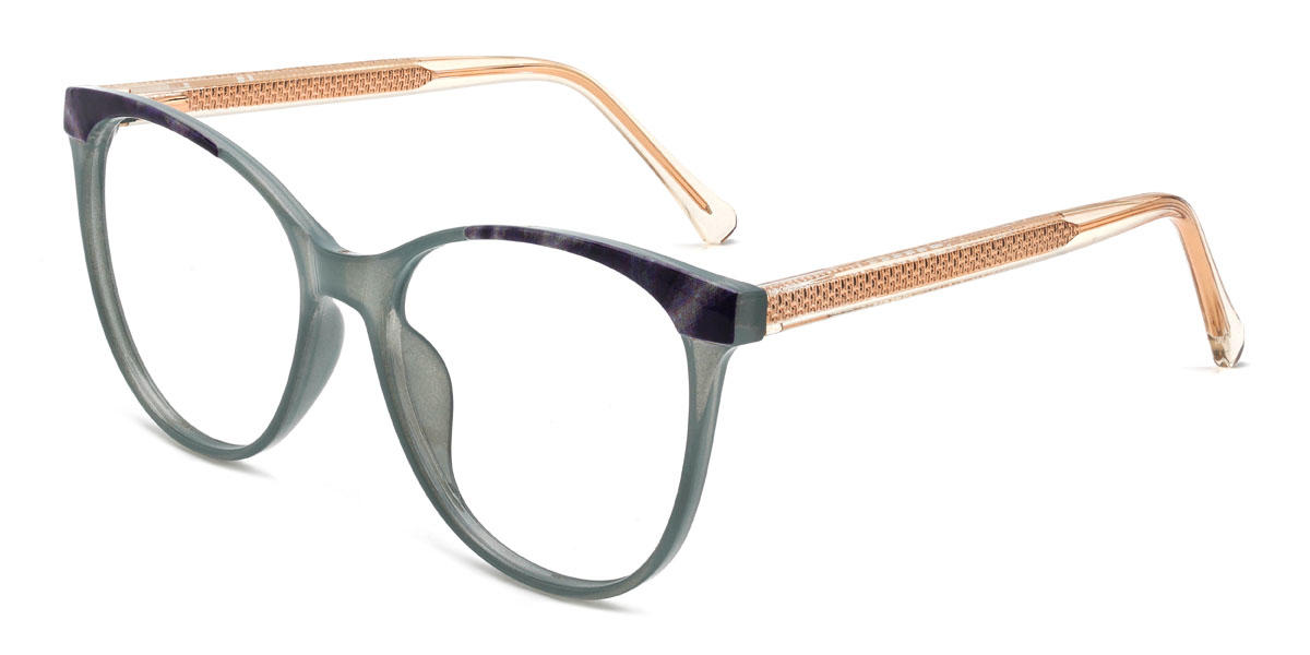 Grey Christan Glasses - Oval Glasses