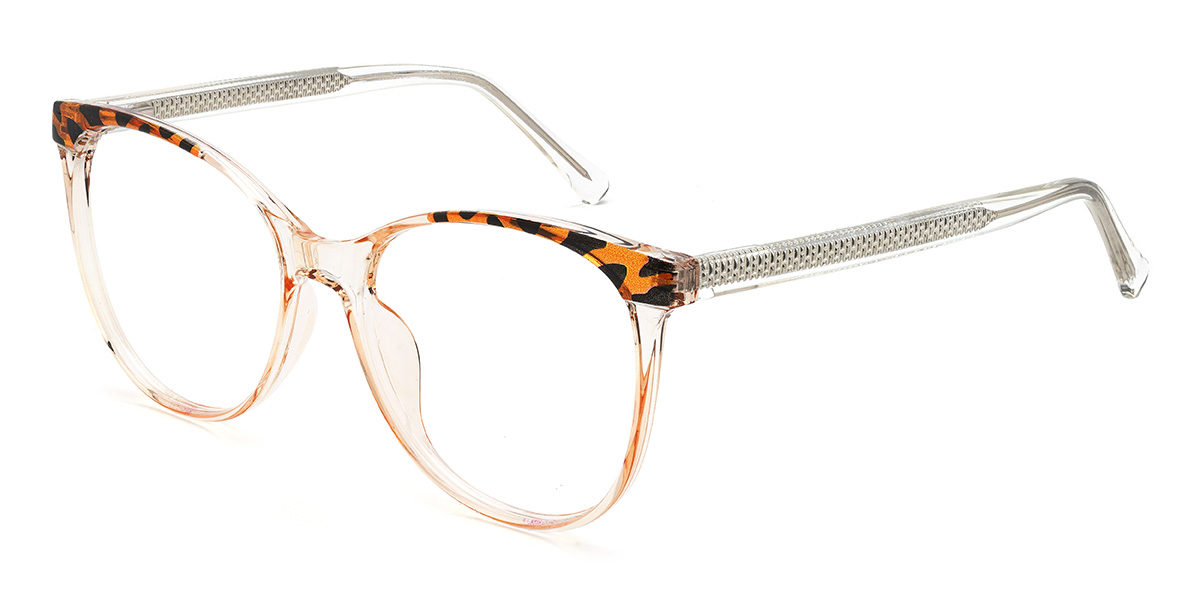 Narancs teknősbéka Christan Szemüveg - Oval Glasses