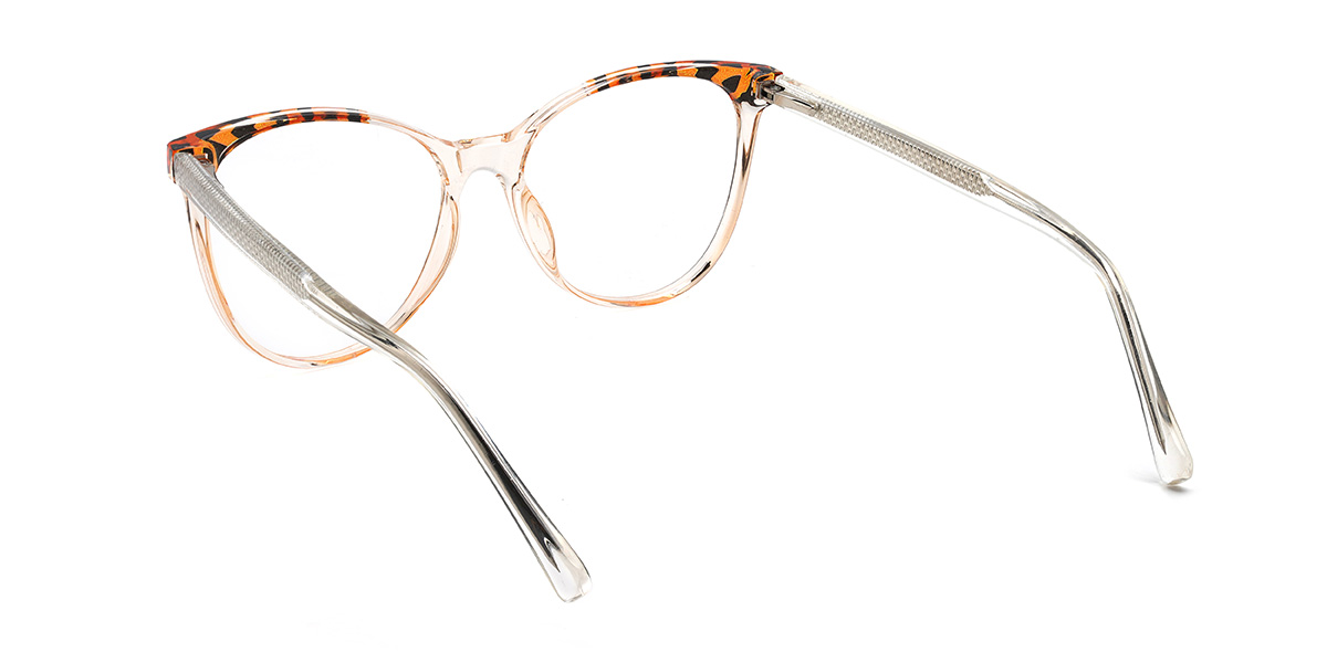 Narancs teknősbéka Christan Szemüveg - Oval Glasses