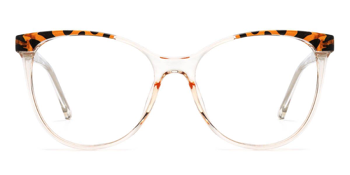 Narancs teknősbéka Christan Szemüveg - Oval Glasses