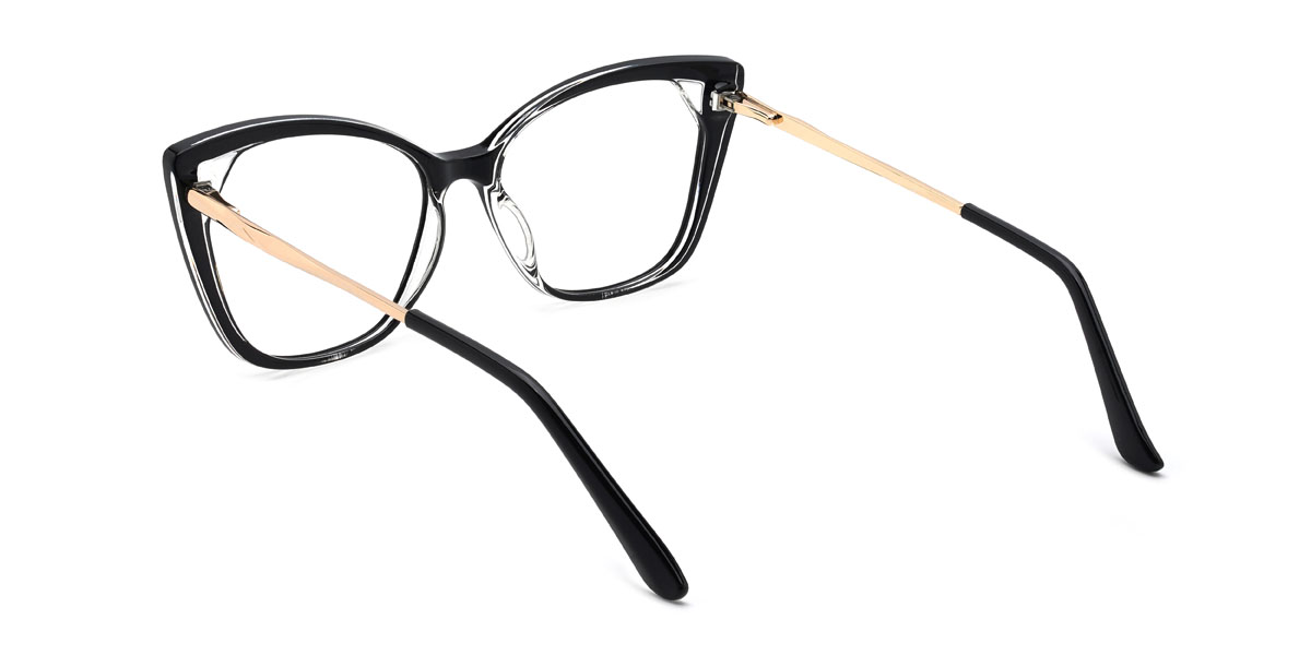Fekete Gisella Szemüveg - Cat Eye Glasses