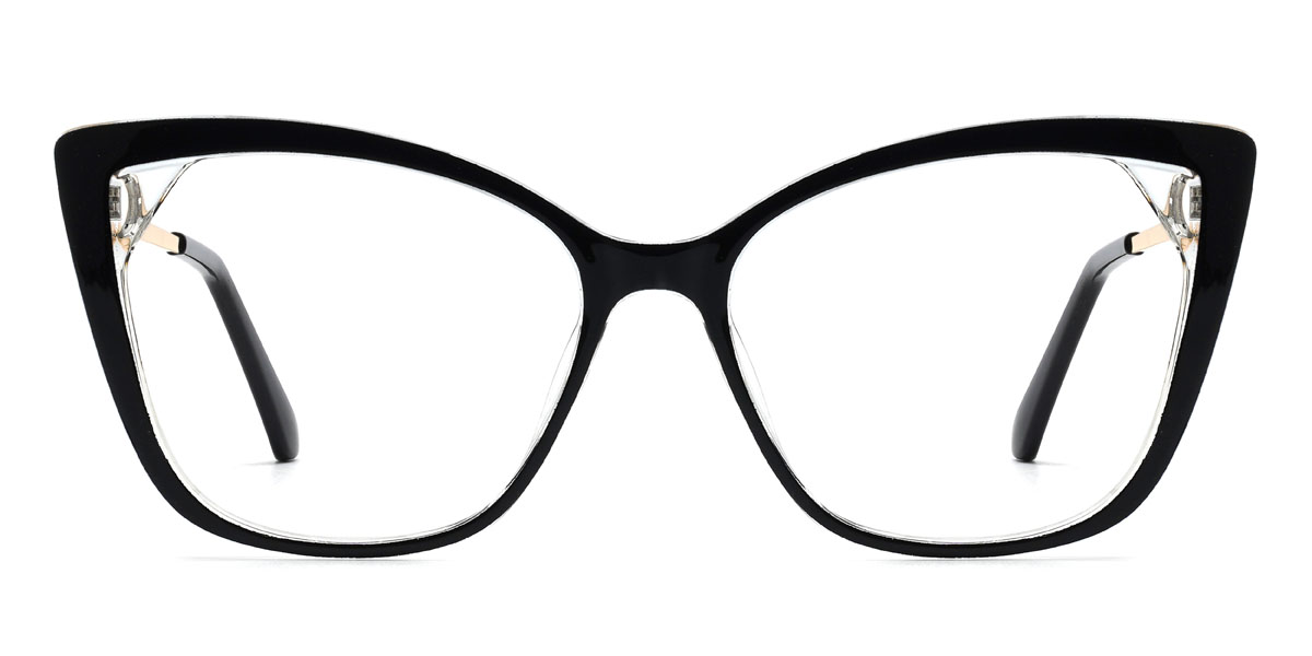 Fekete Gisella Szemüveg - Cat Eye Glasses