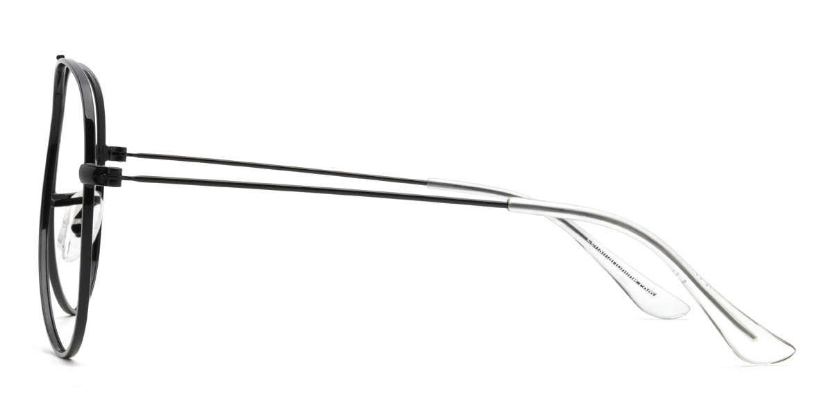 Black Maverick Glasses - Aviator Glasses