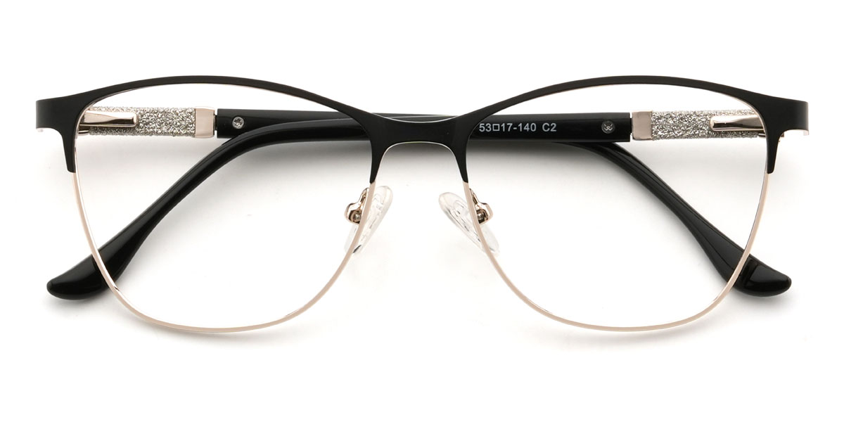 Or Noir Kaylor Lunettes - Rectangle Glasses