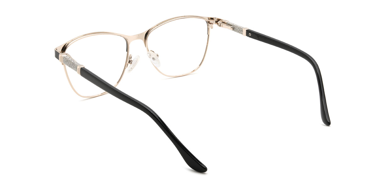 Or Noir Kaylor Lunettes - Rectangle Glasses