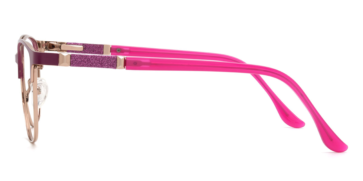 Or Violet Kaylor Lunettes - Rectangle Glasses