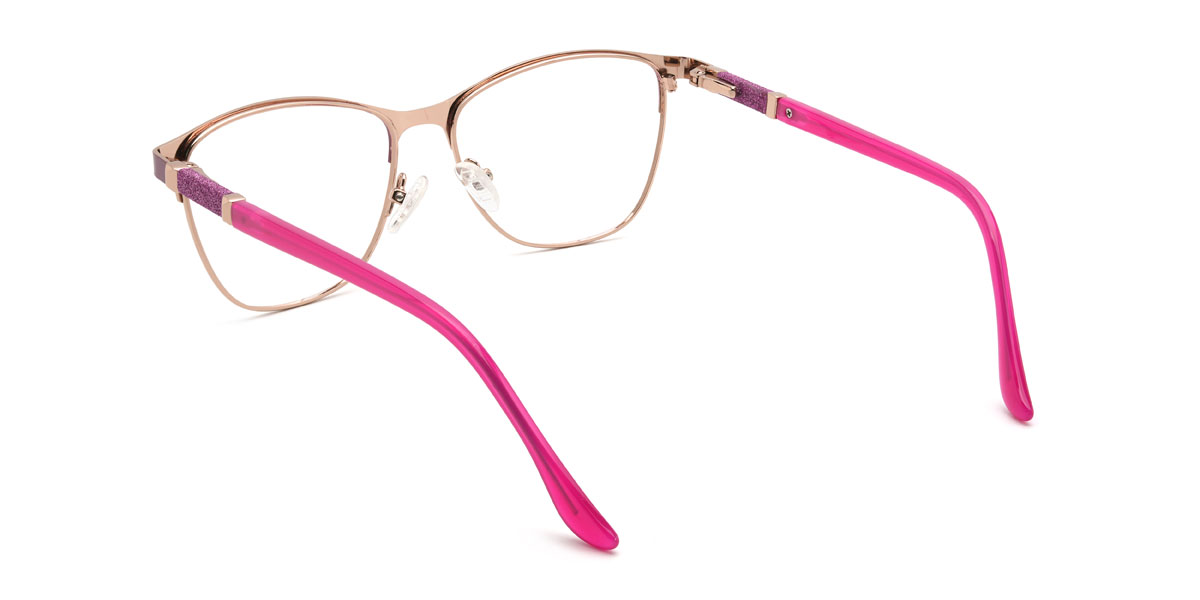 Or Violet Kaylor Lunettes - Rectangle Glasses