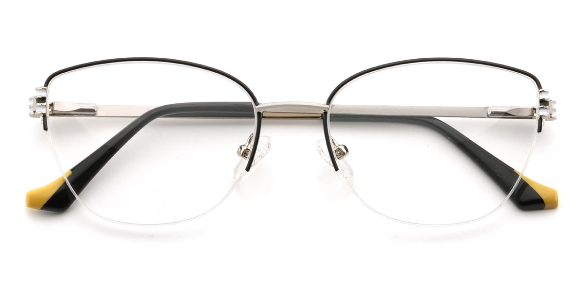 Noir Mello Lunettes - Cat Eye Glasses