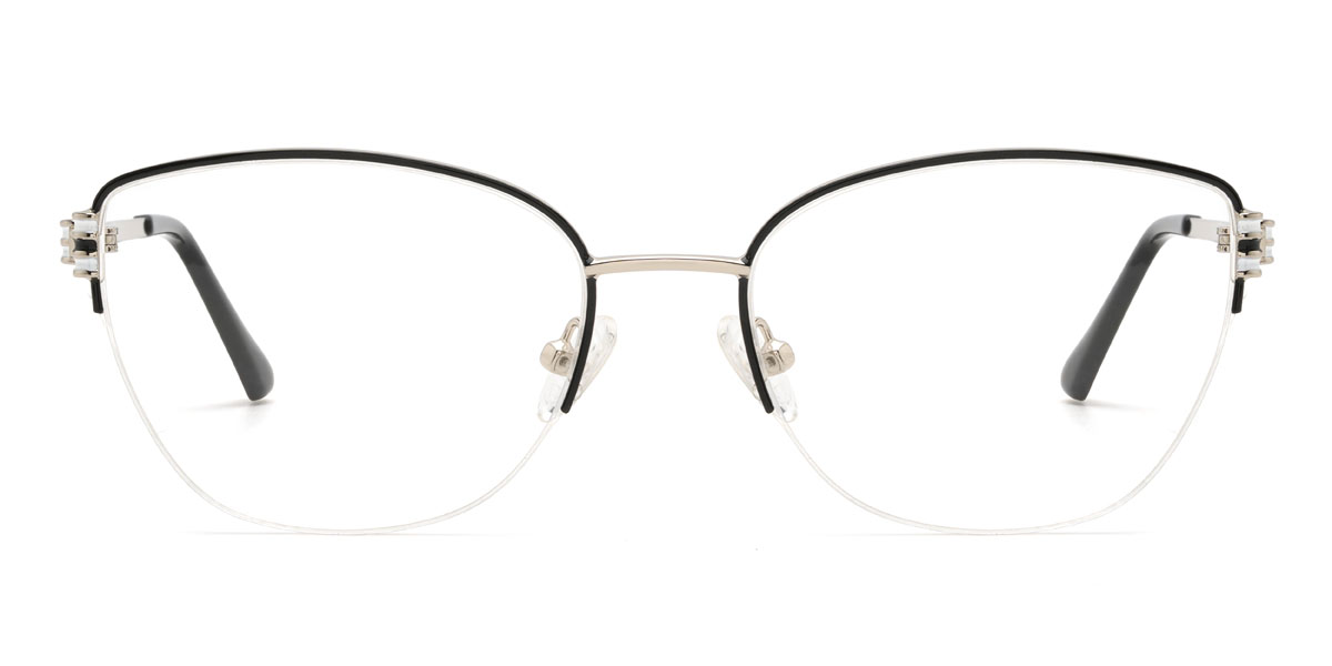 Noir Mello Lunettes - Cat Eye Glasses