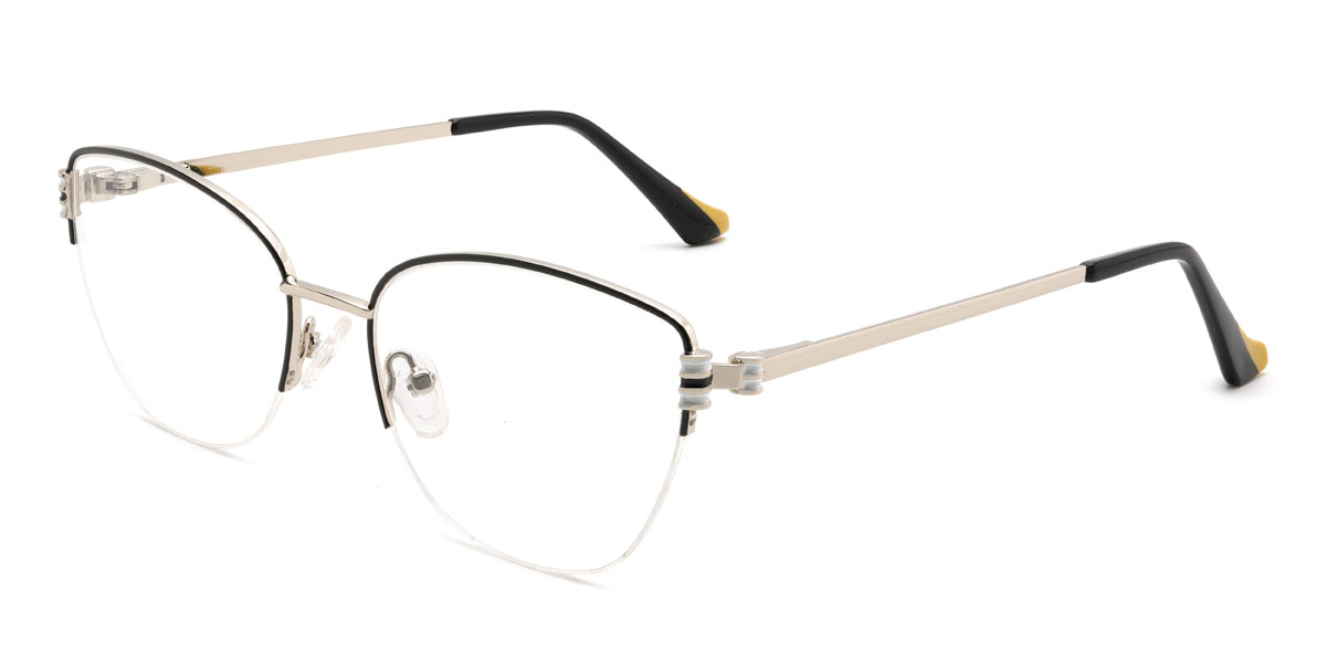 Noir Mello Lunettes - Cat Eye Glasses