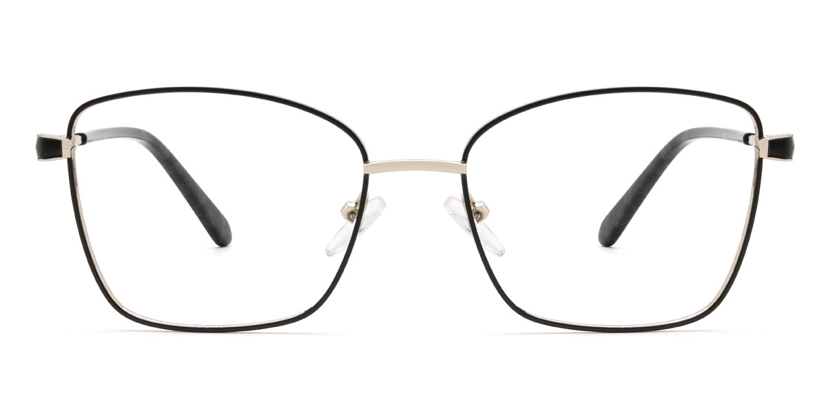 Noir Bukata Lunettes - Rectangle Glasses