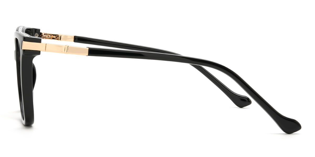 Noir Vasu Lunettes - Rectangle Glasses