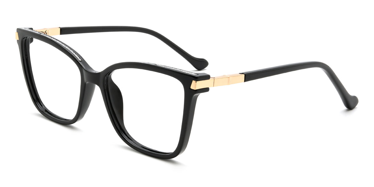 Noir Vasu Lunettes - Rectangle Glasses